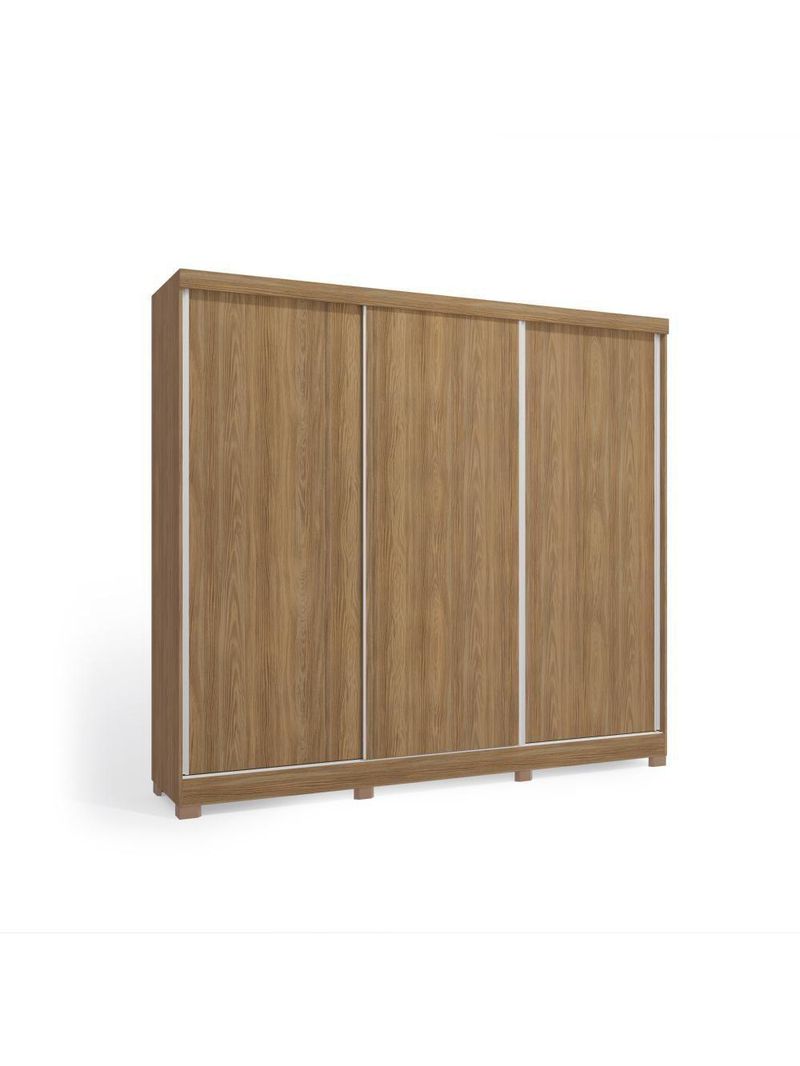 Guarda-roupa Casal Mdf Kappesberg C/pés 3 Portas 8 Gavetas