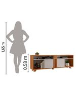 Rack Bancada Para Tv Até 70 Polegadas 1,80M Nt 1290