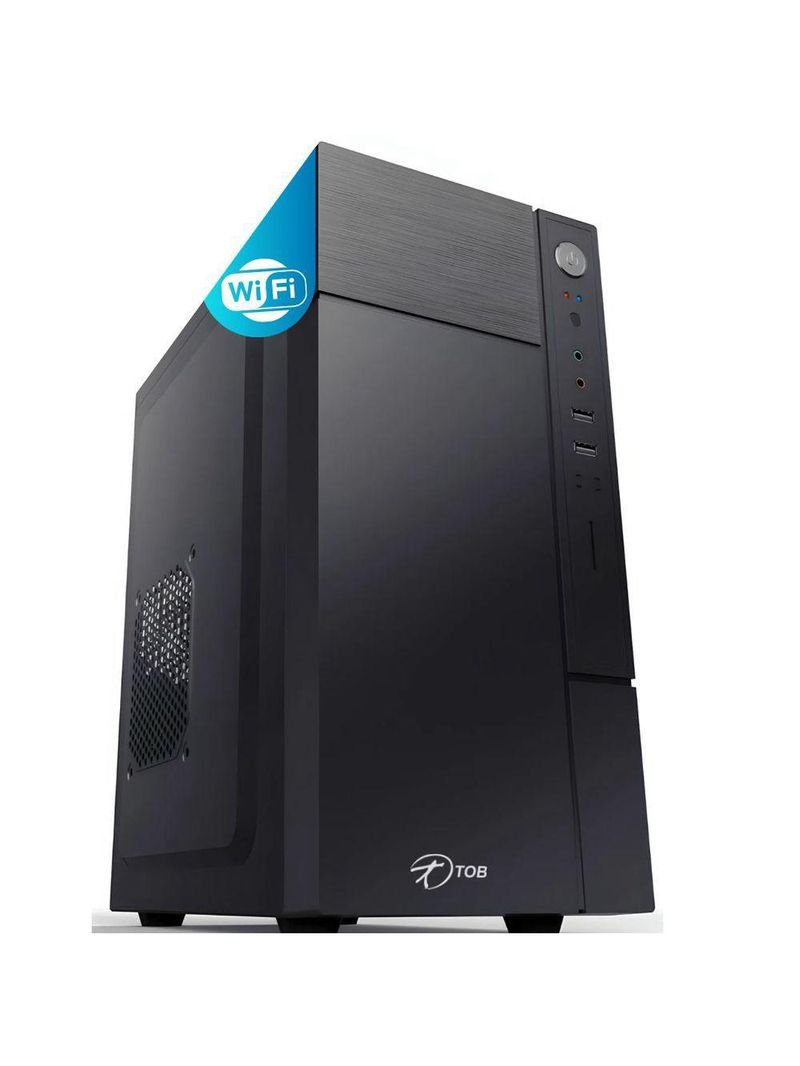 Computador Tob Intel Core I3 Com Rede Sem Fio Ssd 240gb Memória 8gb Windows 10 Trial Desktop Pc Cpu