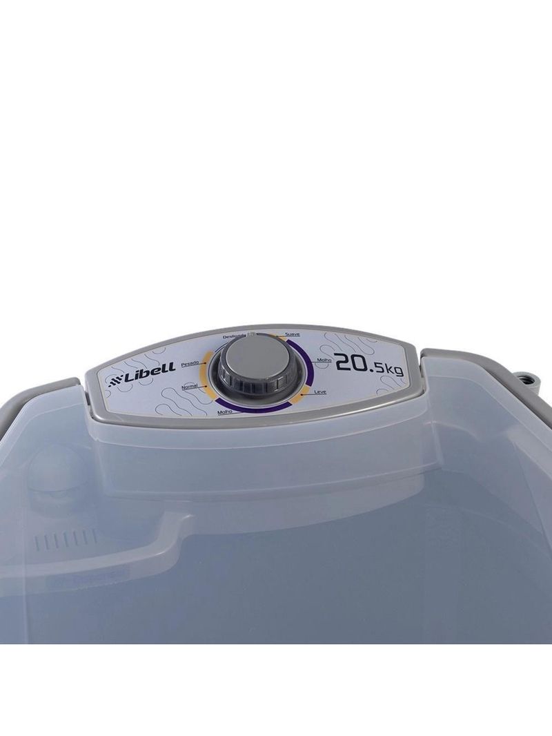 Tanquinho Libell 20,5Kg Com Lavagem Por Turbilhonamento Prata 220V