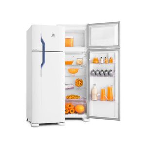 Refrigerador Electrolux Cycle Defrost 260 Litros 2 Portas Design Moderno Dc35a Branco 220v