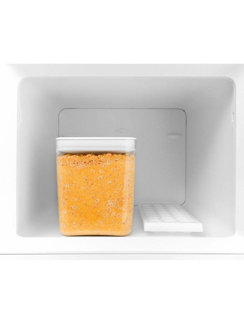Refrigerador Electrolux Cycle Defrost 260 Litros 2 Portas Design Moderno Dc35a com na cor Branco 220v