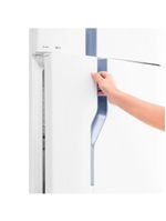 Refrigerador Electrolux Cycle Defrost 260 Litros 2 Portas Design Moderno Dc35a com na cor Branco 220v