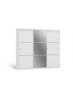 Guarda-Roupa Casal Kappesberg 3 Portas 3 Gavetas Branco S743