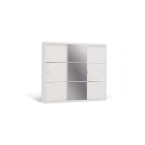 Guarda-Roupa Casal Kappesberg 3 Portas 3 Gavetas Branco S743