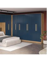 Guarda-roupa 6 Portas 4 Gavetas Kappesberg Adapt