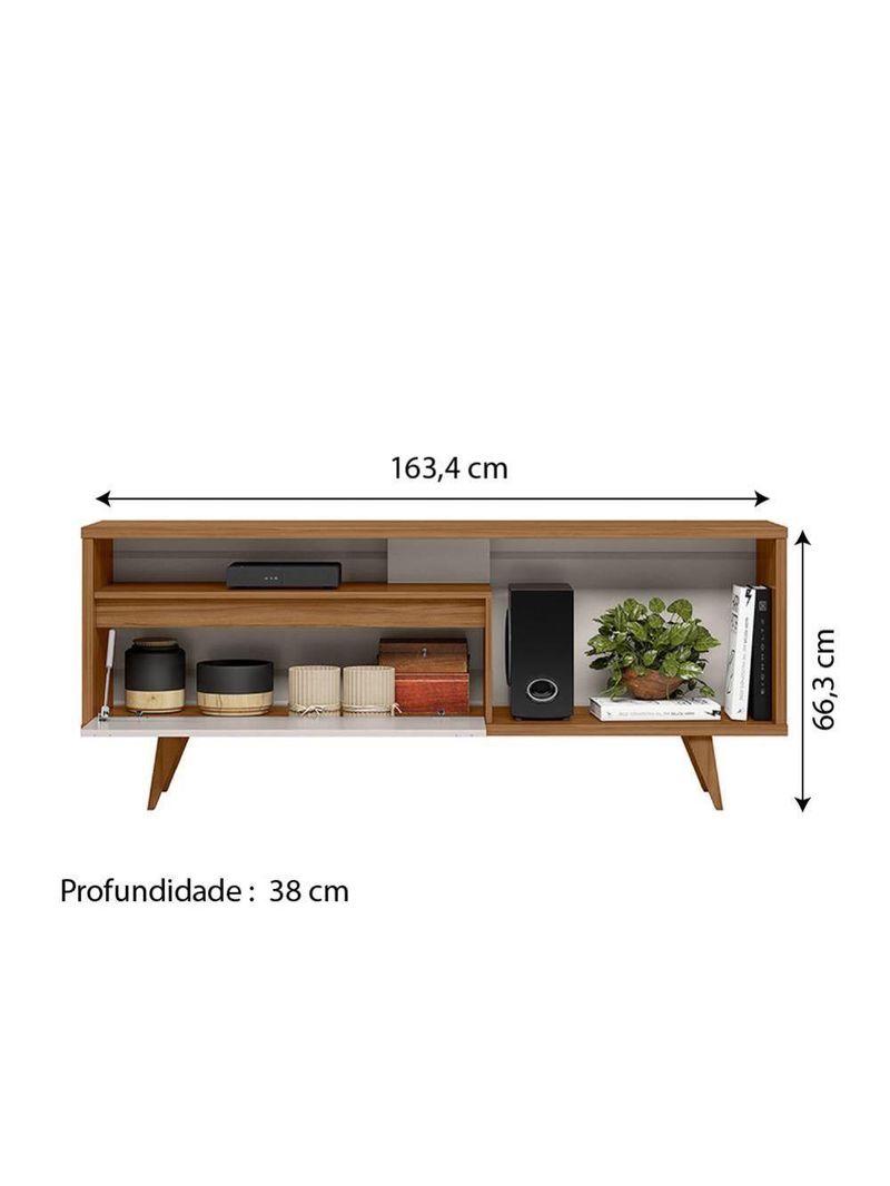 Rack Bancada Para Tv Até 60 Polegadas Nt 1285