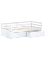 Cama Infantil Dreams Madeira Maciça Branco Megamobilia