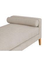 Recamier Berlim 1,20m Suede Bege - Inova Decorações