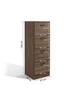 Porta Arquivos 4 Gavetas Versatile Munique 47cm