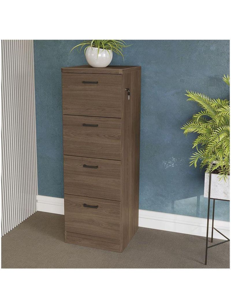 Porta Arquivos 4 Gavetas Versatile Munique 47cm