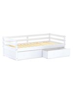 Cama Solteiro Dreams Com 02 Gavetas   Megamobilia