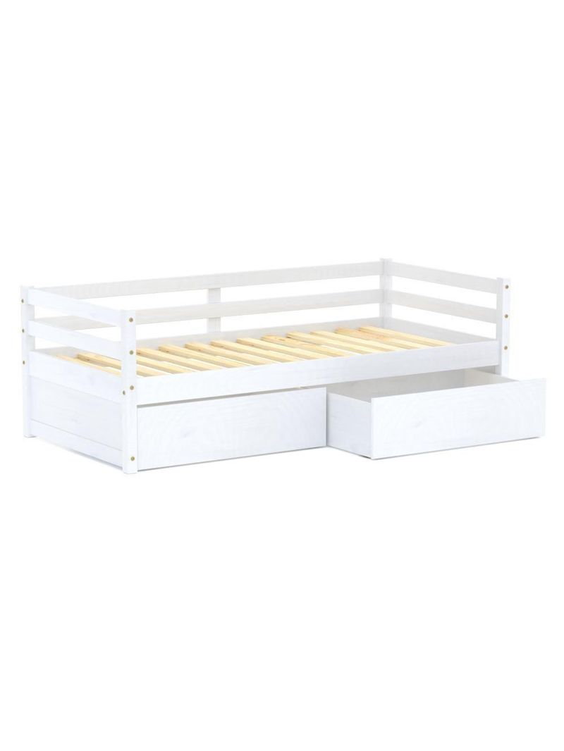 Cama Solteiro Dreams Com 02 Gavetas   Megamobilia