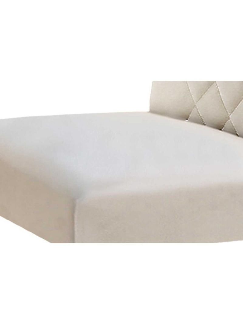 Kit 2 Cadeiras De Cozinha Jade Madeira Capuccino-suede Creme