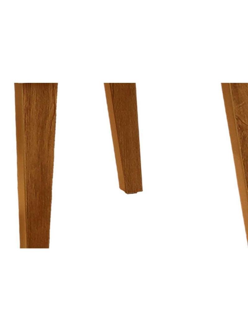 Kit 2 Cadeiras De Cozinha Jade Madeira Capuccino-suede Creme