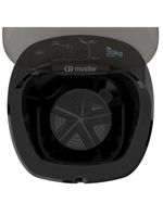 Lavadora Semiautomática Tanquinho Mueller 20kg Preto 127 V