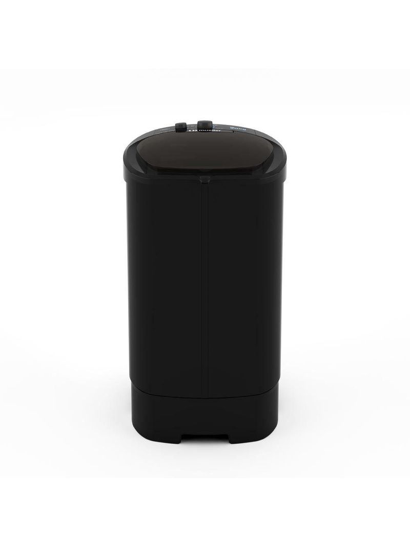 Lavadora Semiautomática Tanquinho Mueller 20kg Preto 127 V