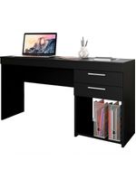 Escritório Compacto 2 Peças Office Tx Notável Móveis – Preto Tx