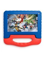 Tablet Multilaser Infantil Marvel Vingadores Tela 7 Wifi Azul Bivolt