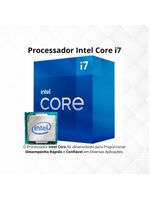 PC Gamer Computador Completo Intel Core i7 16GB SSD 512GB Kit Gamer Headset Monitor 19,5\" Windows