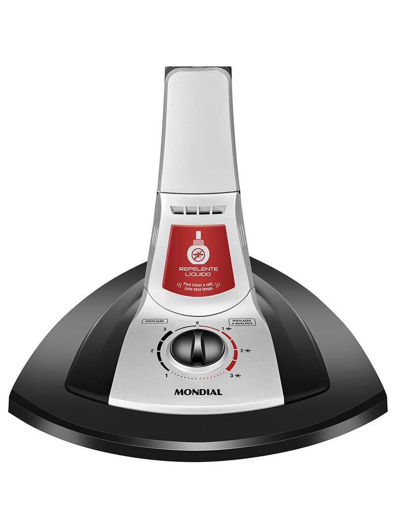 Ventilador De Mesa Force Vt-rp-03-8p-np Vent 40cm Turbo-220v