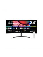 Monitor LG Myview Smart 34SR60QC-B Tela Curva 34