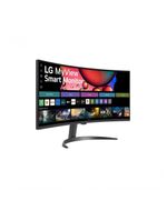 Monitor LG Myview Smart 34SR60QC-B Tela Curva 34