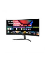 Monitor LG Myview Smart 34SR60QC-B Tela Curva 34