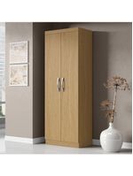 Armário Multiuso Organizador Lavanderia 2 Portas 3 Prateleiras 1,70m New Aramóveis Atacama