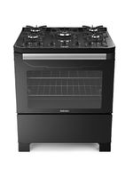 Fogão Itamaster 5 Bocas Com Acendimento Automático Itatiaia Preto Bivolt