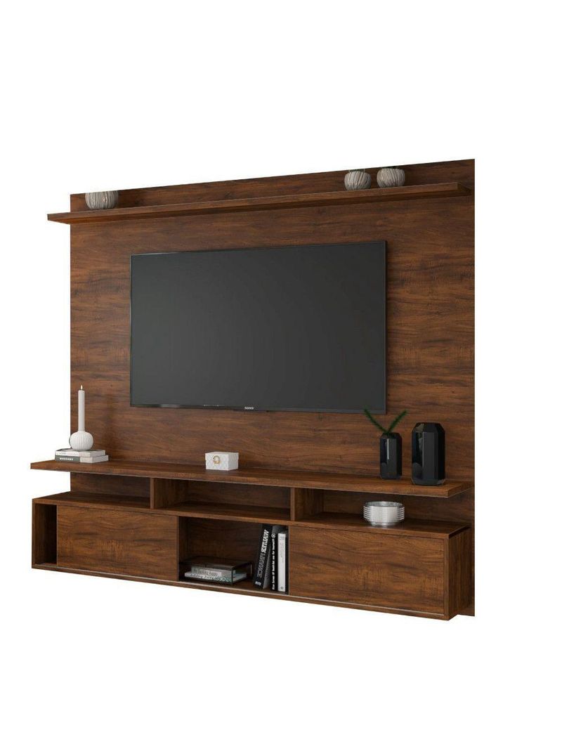 Painel Suspenso para TV até 55” Supreme – Imbuia | Viero Móveis