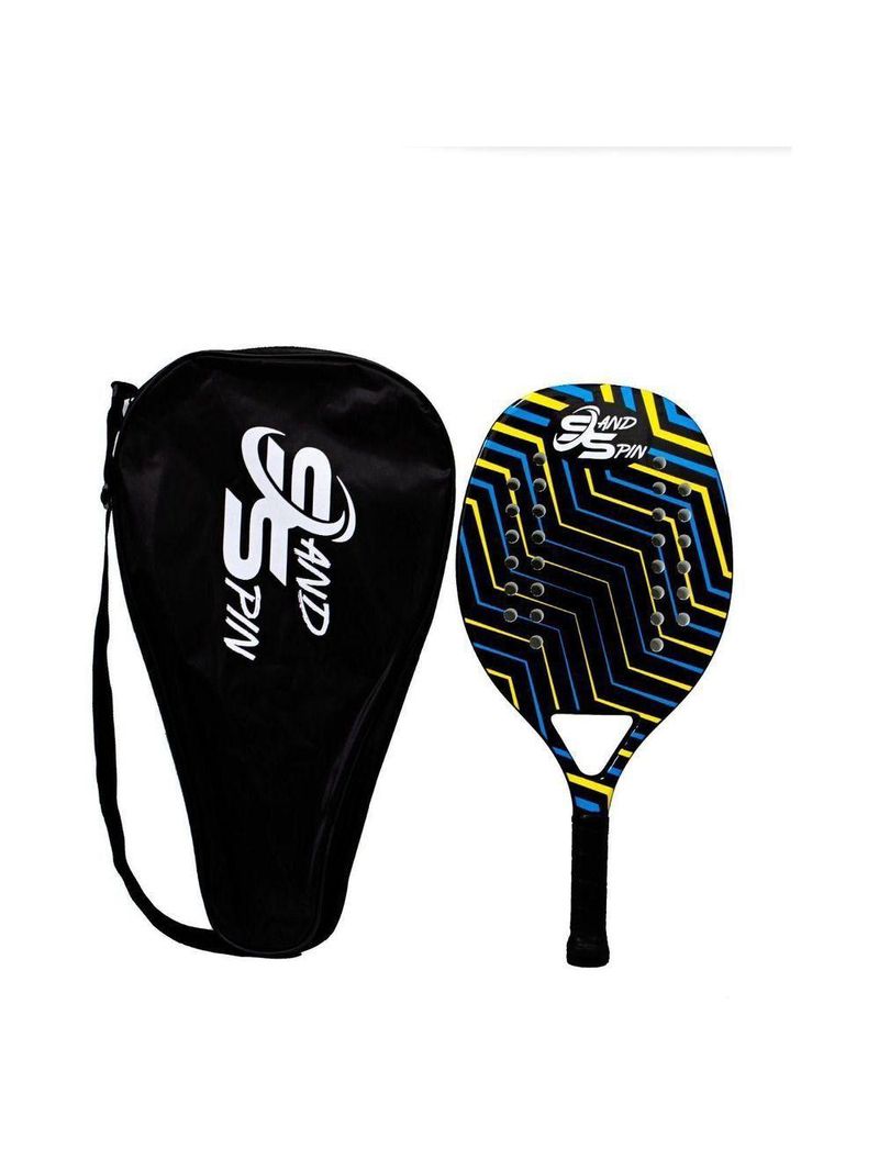 Raquete de Beach Tennis Sand Spin Aloha - Azul