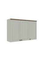 Armário De Cozinha Genialflex Iluminata Aéreo Hortelã