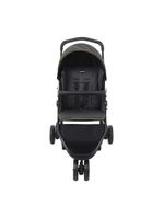 Carrinho de Bebê Burigotto CR3 - de 0 até 15kg - para Passeio - Cinza Escuro com Neon