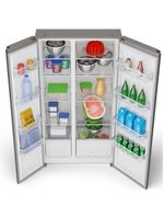 Geladeira 489L Philco Frost Free Side By Side Inox PRF504I 110V