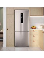 Geladeira Electrolux 490L Efficient Com Autosense Inverse Inox IB7S 127V