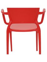 Cadeira Sofia Encosto Fechado com Braço Vermelha Tramontina