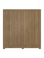 Guarda Roupa Casal Prático Amêndola Touch - Demóbile