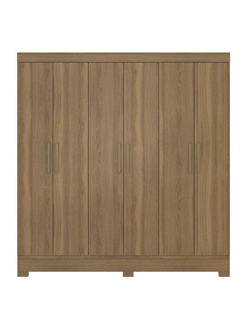 Guarda Roupa Casal Prático Amêndola Touch - Demóbile