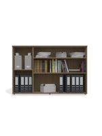 Balcão Médio 3 Portas Frame Munique 1,36m