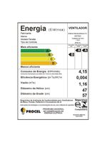 Ventilador De Parede Britânia Maxx Force 176W BVT575 110V