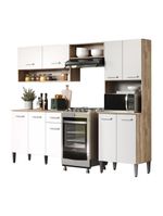 Armário Cozinha Compacta Arizona Essence Carraro - Carvalho-branco Carvalho-branco