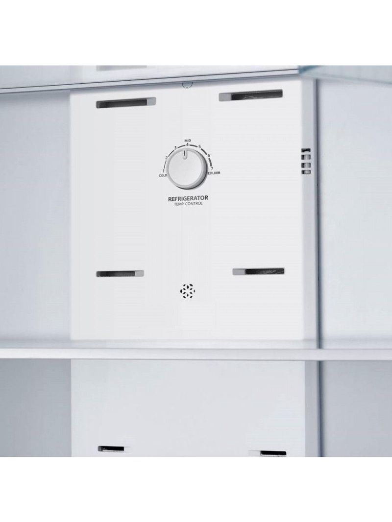 Geladeira Hisense 379L Top Freezer Total No Frost Inverter Inox 110V