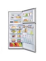 Geladeira Hisense 379L Top Freezer Total No Frost Inverter Inox 110V