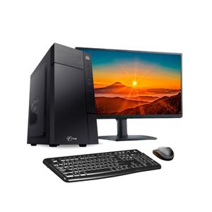 Computador Tob Intel Core I3 Ssd 240gb Memória 8gb Windows 10 Pro Trial + Teclado, Mouse e Monitor 19
