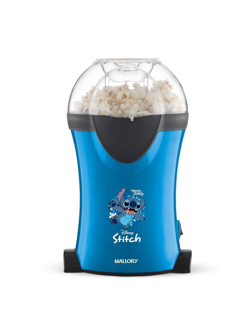 Pipoqueira Elétrica Mallory Stitch Azul - 127v