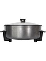 Panela Elétrica Redonda 1250W 30cm Mangiare Preta APER01I-02 Agratto 220V