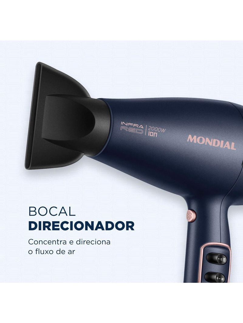 Secador De Cabelos Infrared Scp-01-ir 220v/60hz