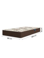 Colchão Solteiro Espuma D33 Marquês 88x188x19cm Marrom Umaflex - Suporta Até 90kg Por Pessoa