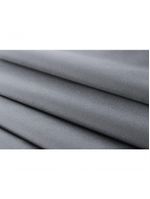 Cabeceira Queen Curva Luxo 160x60 Suede Cinza - Tachas Fumê